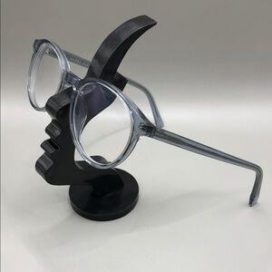 warby parker watts 371 pacific crystal FRAMES ONLY Unisex 49-18-145